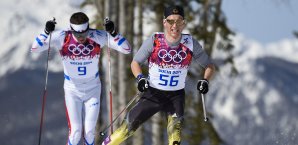 Bei den Olympischen Spielen in Sotschi gewann Erik Lesser (r.) die Silbermedaille Lesser