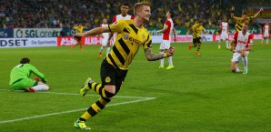Marco Reus brachte den BVB in Augsburg früh in Führung Marco Reus, BVB, Borussia Dortmund, FC Augsburg