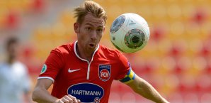 Marc Schnatterer traf im ersten Spiel nach seiner Vertragsverlängerung unter der Woche zum 1:0 Marc Schnatterer