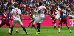 Mario Götze traf für die Bayern zum 1:0 Mario Götze