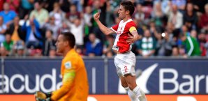 Paul Verhaegh brachte die Augsburger mit seinem 2:1 in Führung Paul Verhaegh