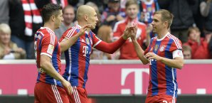 Die Bayern siegten deutlich gegen Hannover FC Bayern München
