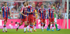Die Bayern fuhren einen ungefährdeten Sieg beim Schlusslicht ein FC Bayern München