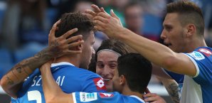 Die Hoffenheimer feierten ihren zweiten Heimsieg der Saison Hoffenheim