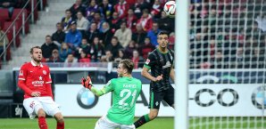 Mit diesem Treffer sorgte Franco Di Santo für den Werder-Sieg Franco Di Santo