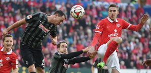 Freiburg und Mainz nehmen beide nur einen Punkt mit Freiburg Mainz