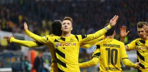 Marco Reus traf erst zum 2:0 und musste dann runter Marco Reus