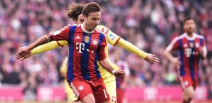 Mario Götze brachte die Bayern mit einem Traumtor in Führung Mario Götze