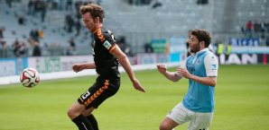 In einem torreichen Spiel hatte Dominic Peitz mit dem Karlsruher SC das glücklichere Ende 1860 München, Karlruher SC