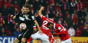 Das Spiel in Mainz war von Einsatz und Kampf geprägt Mainz 05, VfB Stuttgart