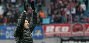 Ralph Hasenhüttl konnte mit dem FC Ingolstadt den nächsten Dreier einfahren Ralph Hasenhüttl