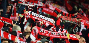 Die Freiburger Fans konnten sich eineer herausragenden zweiten Hälfte erfreuen SC Freiburg