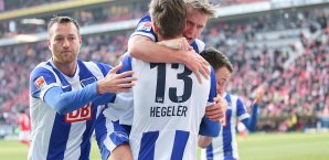 Hertha BSC gelang unter Neu-Coach Pal Dardai der Befreiungsschlag in Mainz Hertha BSC