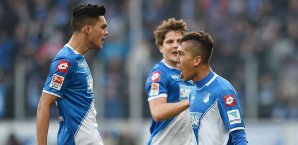 Hoffenheim feiert einen Dreier gegen den VfB Hoffenheim
