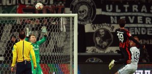 Lukas Piazon traf für die Eintracht zum 1:0 Lukas Piazon