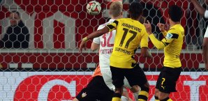 Aubameyang erzielte in der 25. Minute das 1:0 für den BVB Pierre-Emerick Aubameyang