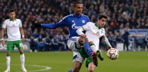 Der FC Schalke und Werder Bremen lieferten sich ein Spiel auf Augenhöhe Schalke 04, Werder Bremen