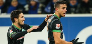 Franco di Santo und Werder Bremen schießen sich aus der Abstiegszone Werder Bremen