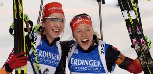 Laura Dahlmeier und Franziska Preuß können auf ein erfolgreiches Wochenende zurückblicken Baithlon, Laura Dahlmeier, Franziska Preuß