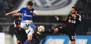 Bayer Leverkusen gewann knapp gegen Schalke 04 Bayer Leverkusen, Schalke 04