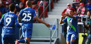 Luiz Gustavo rettete mit seinem Tor die Wolfsburger vor einer Niederlage Luiz Gustavo