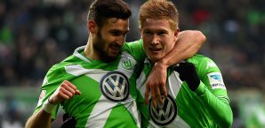 Der VfL Wolfsburg darf über den Heimsieg gegen Freiburg jubeln VfL Wolfsburg, SC Freiburg