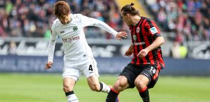 Alex Meier (r.) ist Toptorjäger der Frankfurter Alex Meier