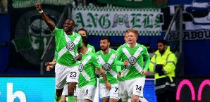 Joshua Guilavogui brachte die Wölfe früh in Führung Joshua Guilavogui