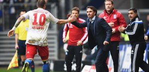 Pierre-Michel Lasogga war der entscheidende Mann beim HSV Pierre-Michel Lasogga
