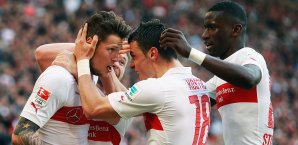 Der VfB hat gegen Werder einen Last-Minute-Sieg gefeiert VfB Stuttgart