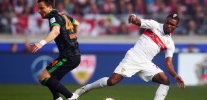 Der VfB Stuttgart und Werder Bremen lieferten sich ein enges Match VfB Stuttgart, Werder Bremen
