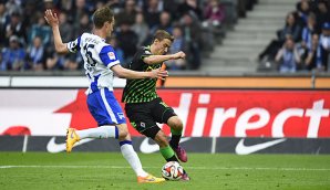 Max Kruse kommt durch seinen Treffer auf inzwischen 18 Scorerpunkte Max Kruse