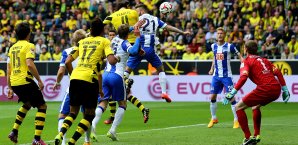 Neven Subotic köpfte den BVB zur 1:0-Führung Neven Subotic