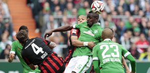Kampf, Kämpfer, Werder und Eintracht: Beide Teams schenkten sich lange Zeit wenig Werder Bremen