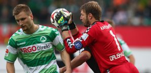 Stiepermann (l.) hatte das bessere Ende für sich Fürth