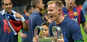 Ter Stegen wurde im Juni mit Barca Champions-League-Sieger Marc-Andre ter Stegen