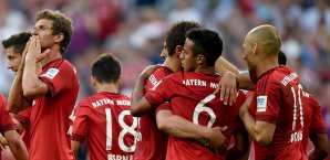 Bayern hatte gegen Leverkusen nicht die geringsten Probleme Bayern München