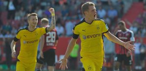 Tore von Ginter und Reus brachten die Borussia in Front Marco Reus, Matthias Ginter
