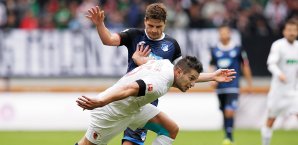 Raul Bobadilla ist wieder fit und spielte von Anfang an Augsburg