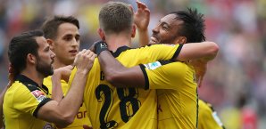 Der BVB siegte nach einem schweren Spiel Borussia Dortmund