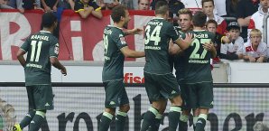 Gladbach zelebriert die Führung gegen Stuttgart Borussia Mönchengladbach