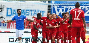 Die Bayern fuhren eines standgemäßen Sieg in Darmstadt ein FC Bayern