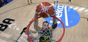 Jonas Valanciunas führte Litauen als Topscorer ins Finale Jonas Valanciunas