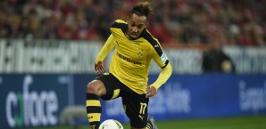 Pierre-Emerick Aubameyang erzielte das einzige Tor des Abends Borussia Dortmund