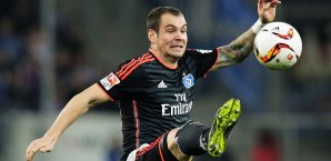 Pierre-Michel Lasogga brauchte zum 1:0 gegen Hoffenheim nur einschieben Pierre Michel Lasogga, HSV, Hoffenheim