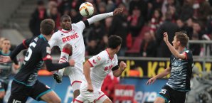 Anthony Modeste hatte gegen den FSV Mainz einen schweren Stand Anthony Modeste