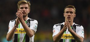 Christoph Kramer und Max Kruse sind fit - In Gladbach spielten die beiden letztes Jahr erfolgreich zusammen Christoph Kramer, Max Kruse