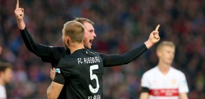 Die Augsburger entschieden die Partie schon in der ersten Halbzeit für sich FC Augsburg