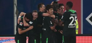 Am Ende durften die Hannoveraner in Hamburg einen 2:1-Auswärtssieg bejubeln Hannover 96