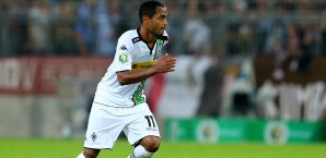 Raffael besorgte kurz vor Schluss die 2:1 Führung für die Fohlen Raffael